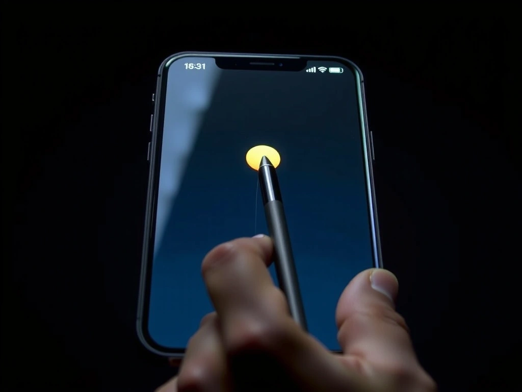 Conceptual rendering of a mobile game interface design